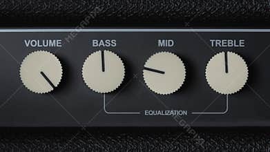 Vintage Guitar Amplifier Controls
