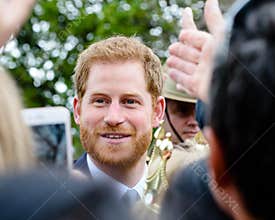 Prince Harry the Duke of Sussex during the Australian tour