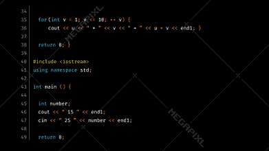 C++ Source Code Data Build Screen