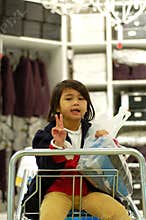 Girl Enjoy Shopping