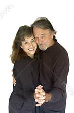 Happy middle aged couple.