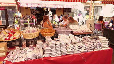 All kinds of fruit and vegetables on