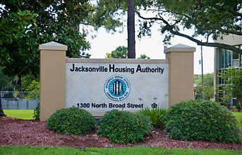 Jacksonville Housing Authority Sign,  Jacksonville, Florida