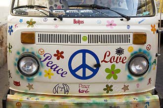 Peace and love are worldwide recognized