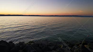Sunset at Lake