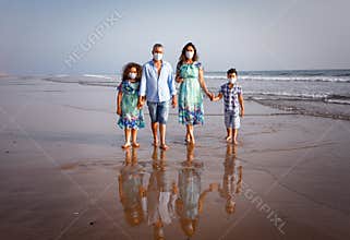 Summer holidays during a pandemic covid-19.