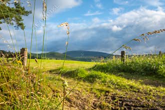 Beautiful Rolling Hills Of The Scottish Borders