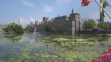 Hofvijver - Dutch Parliament and Government reflection