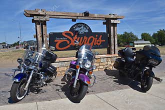 Banner from the Sturgis Motorcycle Rally