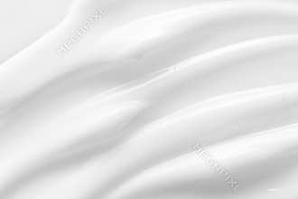 Beauty skincare cream texture. White lotion, moisturizer, creamy cosmetic product background
