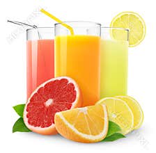 Isolated citrus juices