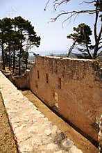 Old wall of Ayios Georgios castle