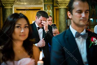 Crying father-in-law