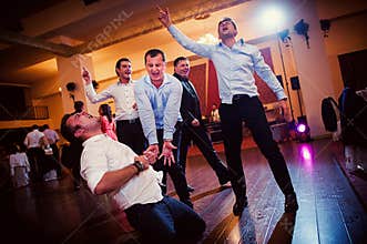 Wedding party dance