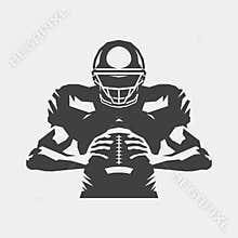 American football player symbol