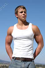 Young Muscular Athlete