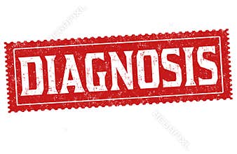 Diagnosis sign or stamp