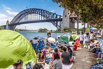 New Year`s Eve at Sydney Harbour