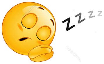 Sleeping emoticon