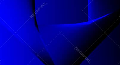 Abstract black deep navy blue color curved shaped blurred background wallpaper.