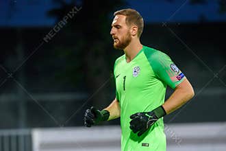 Jan Oblak, goalkeeper of team Slovenia