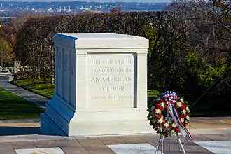 Tomb of Unknown Solider in Arlington Cemetery