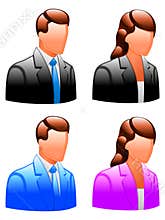 User icons.