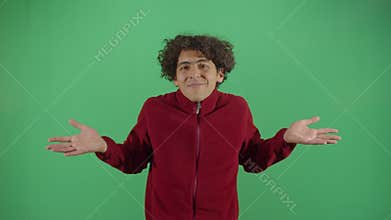 Adult Man Making Expression Of Confusion