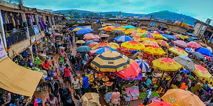 Panoramic View Of Ogbete market Enugu