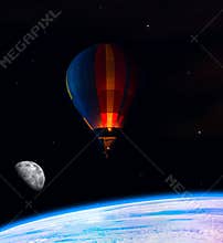 Outer space for tourist
