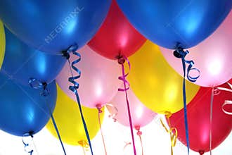 Helium Filled Party Balloons