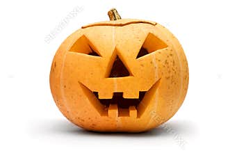 Halloween pumpkin isolated