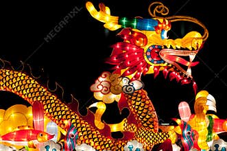 Dragon Lantern at Singapore Lantern Festival