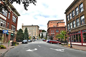 Bangor city state maine us historic architecture