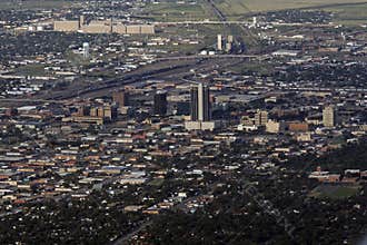 Aerial View of Amarillo, Texas