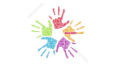 Increase Diversity Animated Word Cloud