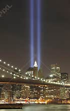 Tribute in light to honor victims of 9/11-2001
