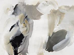 Modern Abstract Art Painting. Modern art.