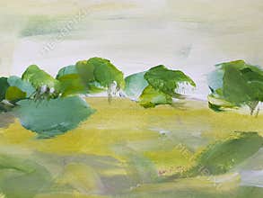Abstract Art Painting. Modern art. Contemporary art
