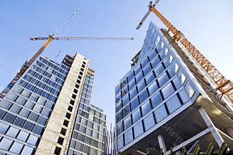 Construction of buildings