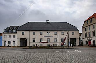 FLENSBURG. GERMANY. JANUARY 26, 2020. Marine Shipping Museum