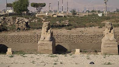 Luxor Temple in Luxor, ancient Thebes, Egypt.