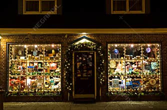Christmas Storefront