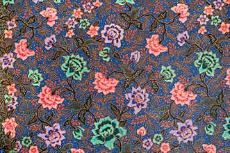 Blue Batik
