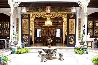 Patio of a Chinese Heritage Home