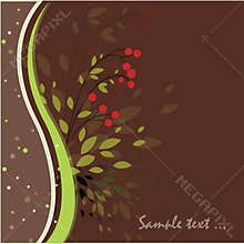 Berries branch