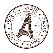 Rubber stamp paris