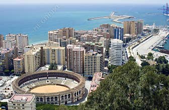 View of Malaga