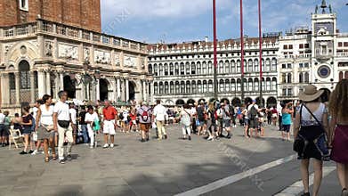 Saint Mark`s Basilica or San Marco, Venice, Italy
