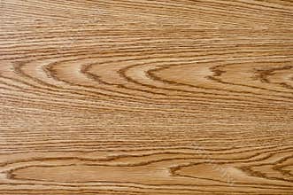Wood grain simulated